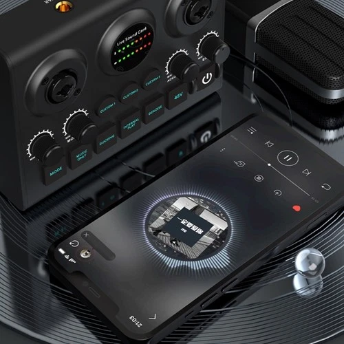 Superior Live Sound Card for Professional Levels Studio Recording Broadcasting