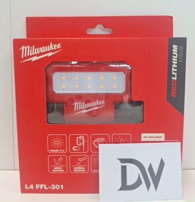 Milwaukee L4 FFL-301 REDLITHIUM USB wiederaufladbares faltbares Flutlicht
