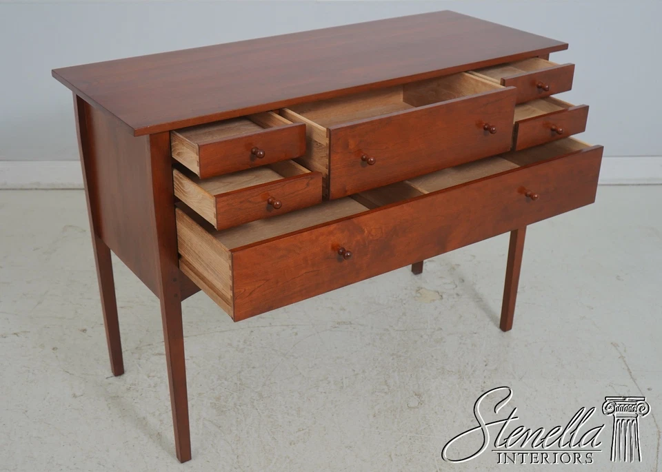 69079: Aparador STICKLEY Arts & Crafts Cherry 6 cajones Foto 3 de 4