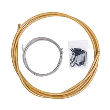 Shift/Shifter Cable & Housing Set for Mountain and Road Bikes, Universal Gold