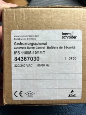 KROM SCHRÖDER IFS 110 IM-10/1/1T -  84367030 Gasfeuerungsautomat, neu, OVP