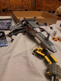 Lego Star Wars X Wing Fighter 7140 With Box And Manual And Landspeeder 7110.