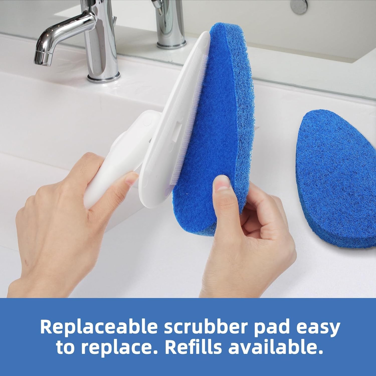 Versatile Scrub Brush for Showers, Sinks, and Floors with Long Handle