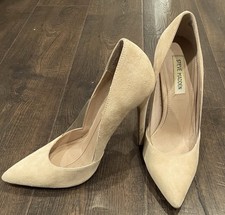 Steve Madden Women s Beige Leather Pointed To...