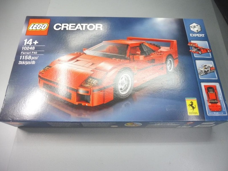 LEGO Creator Expert Ferrari F40 10248 Retired Supercar Set NEW