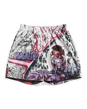 Marvel Comics Theme Shorts Marvel Magneto for Workout Outdoor Unisex Costume