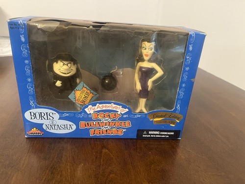 Figuras exclusivas de Boris y Natasha 1998 Premier-Rocky and Bullwinkle & Friends - Imagen 5 de 13