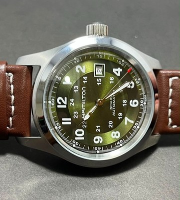 Hamilton Khaki Field Green Dial Automatic Men's Watch