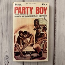 Party Boy Kelly Mack Vintage Erotic Sleaze PB 1970 Bee Line Adult Smut GGA