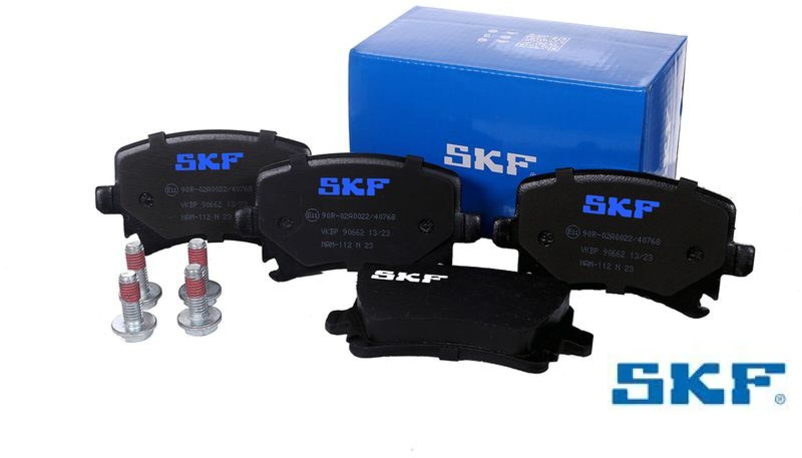 Skf Scheibenbremse Bremsbelag Vkbp 90662-4Er Set - Position Hinterachse Höhe 77Mm Länge 134Mm Breite 83Mm Dicke 17Mm - Oe Qualität - Bild 2