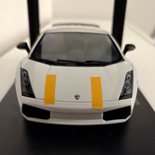 AUTOart 1/18 2007 Lamborghini Gallardo Superleggera White Diecast Rare