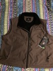 Boot Daddy Concealed Carry Vest Men's 3xl Brown Soft Shell Fleece Lined Nwt