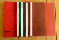 Schnellhefter Sortiment Papier und Kunststoff DIN A4