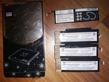 Lot of four 4 Tapwave Zodiac PDA Handheld Game Console Batteries for parts