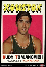 1971 Topps #91 Rudy Tomjanovich Rockets RC HOF Michigan 3 - VG