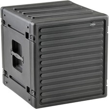 SKB 12U Roto Rack Case Case 12U Black Rotomolded for strength and durability