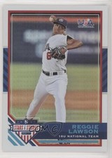 2017 USA Baseball Stars & Stripes Longevity Holofoil 91/99 Reggie Lawson #88 0q3