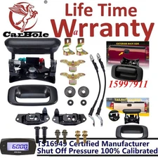 Tailgate Rebuild Kit Handle Bezel Latch Fit Chevy Silverado GMC Sierra 15997911