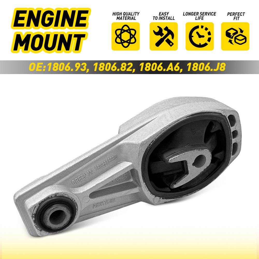 1X Engine Mount FOR PEUGEOT 2008 MK1 Rear Lower 1.2 1.6D 2013 on Mounting 1806A6