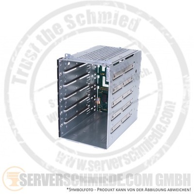 HP 6x LFF HDD Drive Cage SAS 3,5'' Backplane ProLiant ML350p Gen8