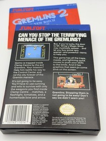 Gremlins 2: The New Batch (Nintendo NES, 1990) Complete In Box Tested CIB