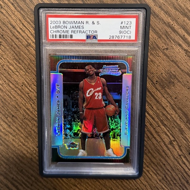 LeBron James 2003 Bowman Chrome Refractor
