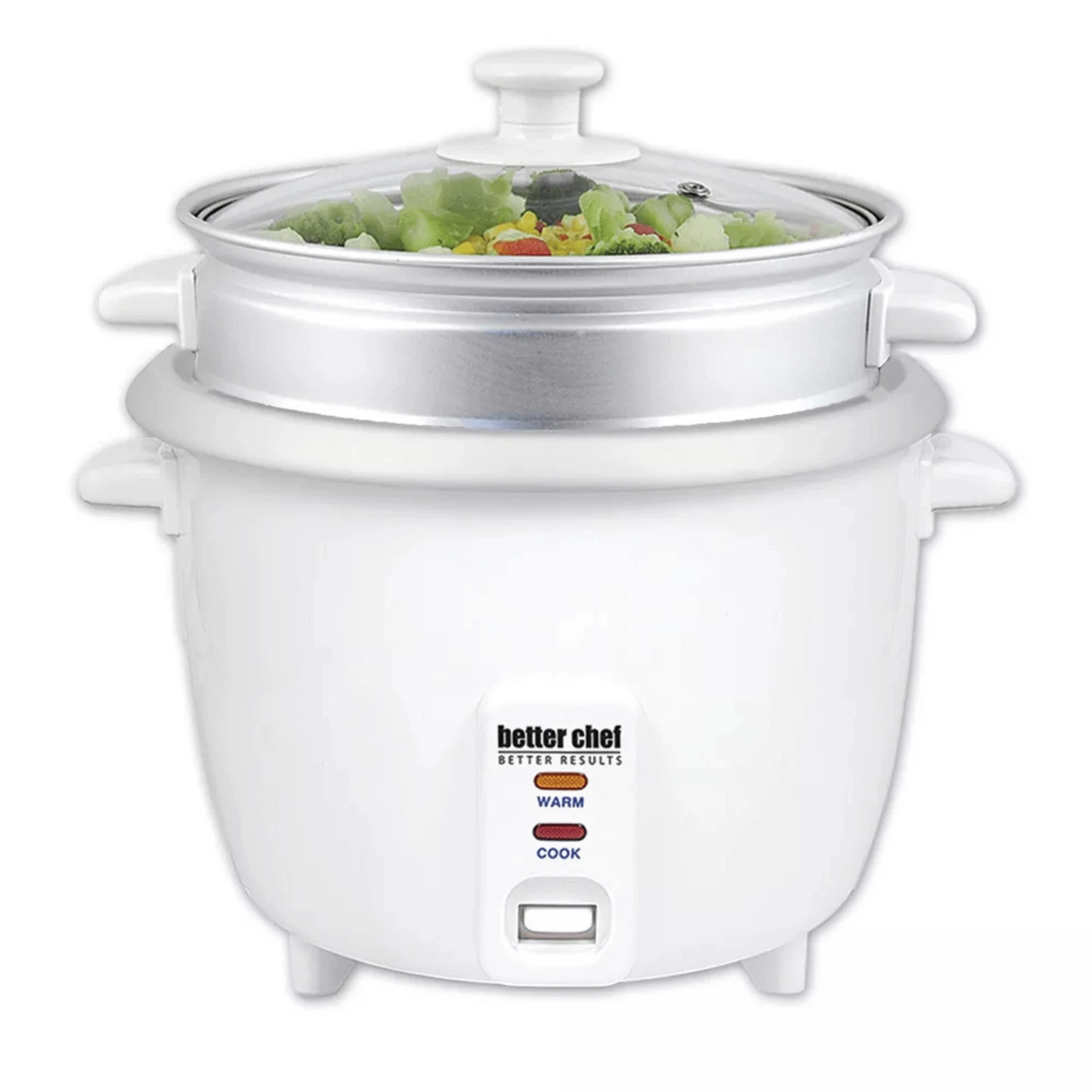 Better Chef 10-Cup - 20-Cup Cooked - Rice Cooker with Steamer and Removable Bowl
Opens in a new wind