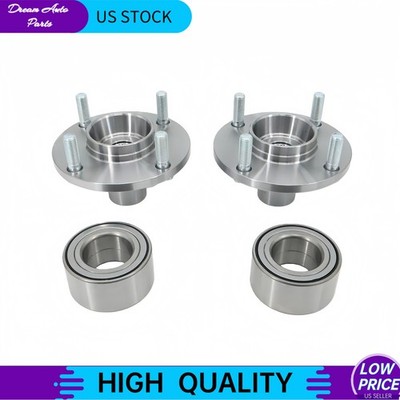 Left & Right Front Wheel Hub & Bearing Kit For 2000-2006 Nissan Sentra 1.8L 2.0L