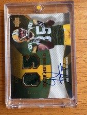 2027 Upper Deck NFL Exquisite GREG JENNINGS - Signature Jersey Number AUTO /85