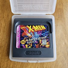 X-Men Gamemaster's Legacy - Sega Game Gear 1995 - Game Cartridge Clam Shell Case