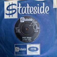 THE ROCKIN' REBELS 'Rockin Crickets' 1963 UK Stateside 45 ROCK'N'ROLL Near mint!
