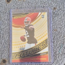 Panini Revolution 2025 Futures Shedeur Sanders Rookie #19 Cleveland Browns NFL