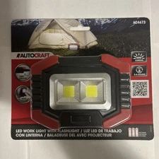 AutoCraft LED Work Light With Flashlight, AC4673