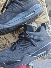Retro Jordan 4 "Black Cat" 2005/06 Edition With Box Size 12