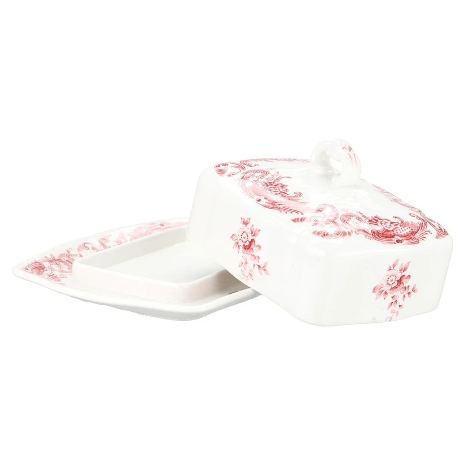 Butterdose klein eckig Villeroy & Boch Valeria rot - Bild 2 von 3