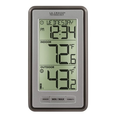 WS-9160UV3 Digital Indoor Outdoor Thermometer Wireless - Multi-Format Remote ...