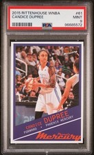 2015 Rittenhouse WNBA #61 Candice Dupree PSA 9 Phoenix Mercury