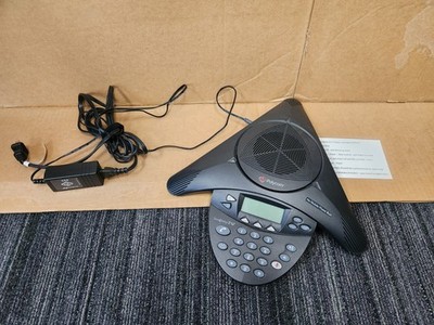 Polycom SoundStation2W Wireless Analog Conference Phone - Black