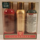 Vintage Claire Burke Vapourri Home Christmas Fragrance Spray Lot of 3 — photo 2