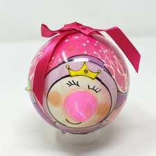 Snow Princess 3D Blinking Ornament Christmas Hanging Twinkling Treasures