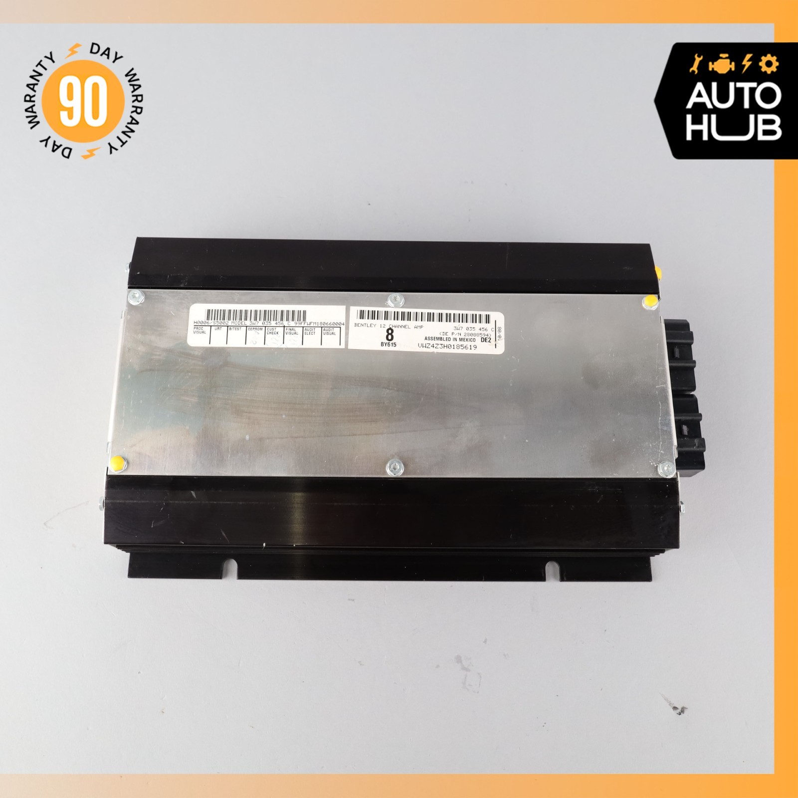 07-11 Bentley Continental GTC Premium Audio Sound System Amplifier Amp OEM 19k