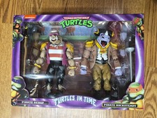 NECA Teenage Mutant Ninja Turtles Pirate Rocksteady & Bebop 2-pack Action Figure