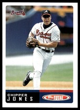 Chipper Jones 2002 Topps Total #TTC3 Atlanta Braves FREE SHIPPING AutographDen