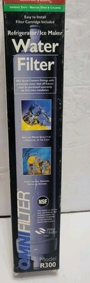 BRAND NEW OMNIFILTER REFRIGERATOR/ICE MAKER WATER FILTER CART. # R300 750 GALLON