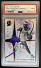 2024-25 Panini Silhouette Shai Gilgeous-Alexander Night White #2 Thunder PSA 9