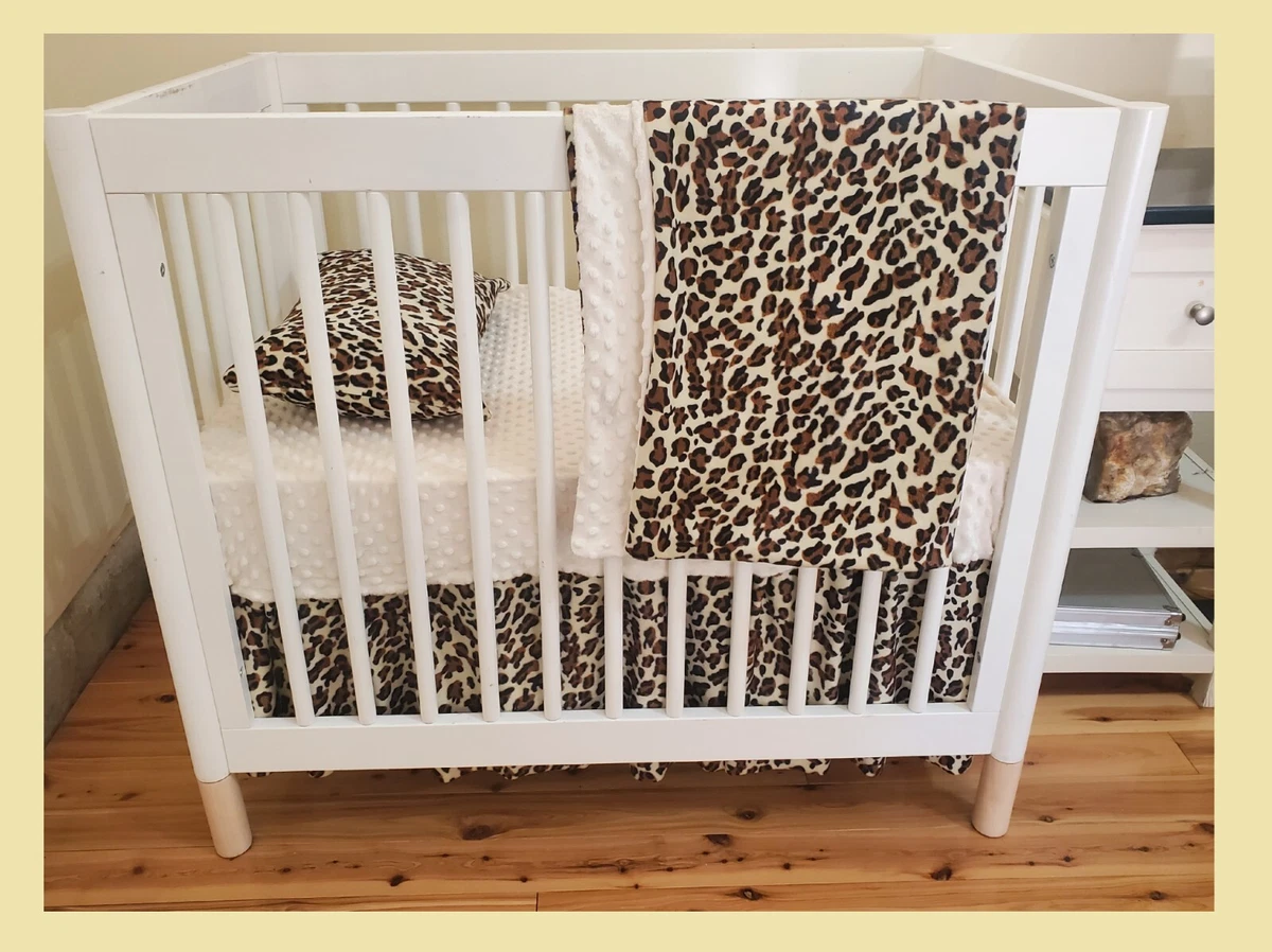 Animal print hotsell cot bedding