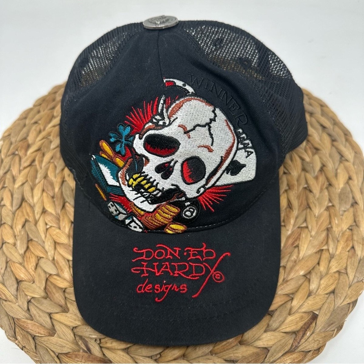 00's Christian Audigier キャップ Ed Hardy Authentic Ed Hardy by Christian Audigier Hat Limited Edition