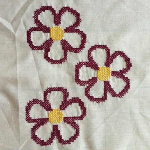 Patchwork pannelli trapuntati bambini bambino cuscino punto croce ricamato toppa artigianale - Foto 20 di 21