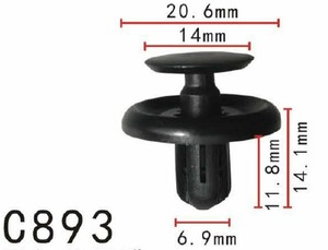 9046707201 toyota клипса