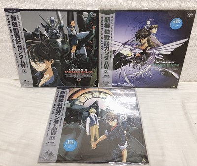 V2 Sealed New Mobile Report Gundam W Endless Waltz Ld Laserdisc Laser Disc Anime Ebay